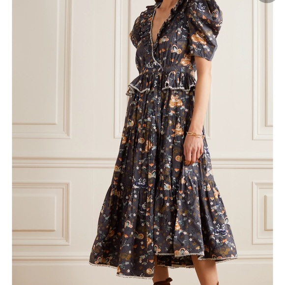 NEW Ulla Johnson Maxi Olga Dress - Picture 6 of 14
